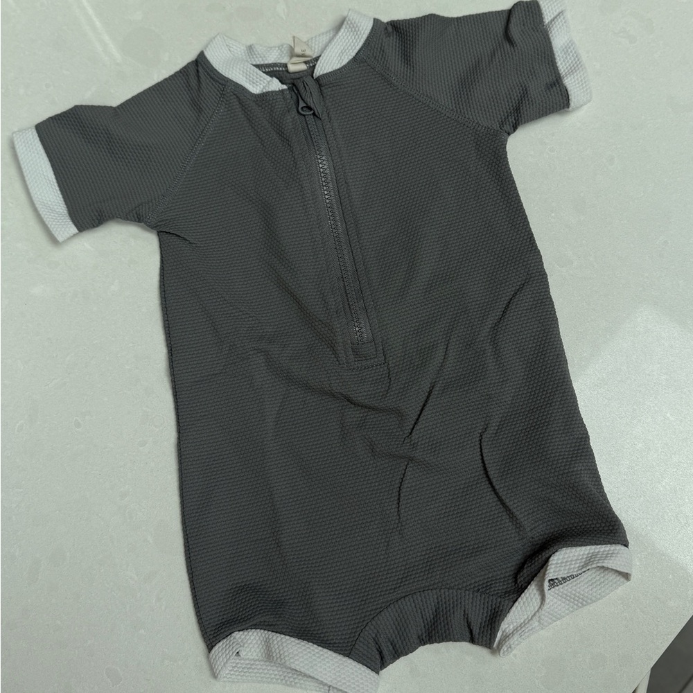 Quincy Mae One Piece Swim - 6-12M